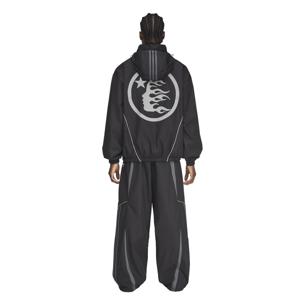 Hellstar x Adidas Track Pants (Black)