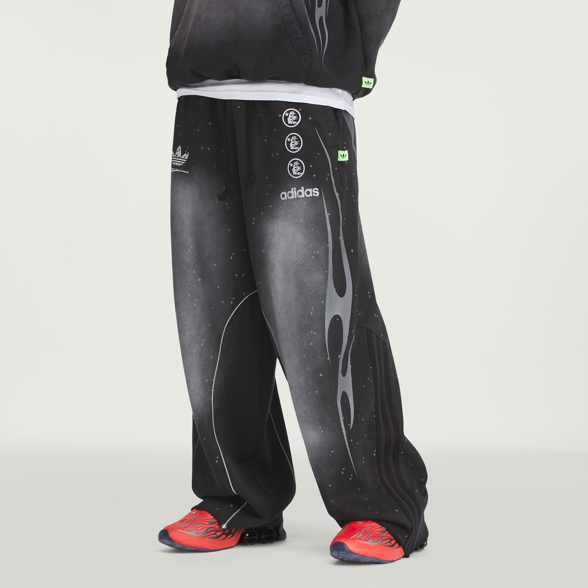 Hellstar x Adidas Sweatpants (Black)