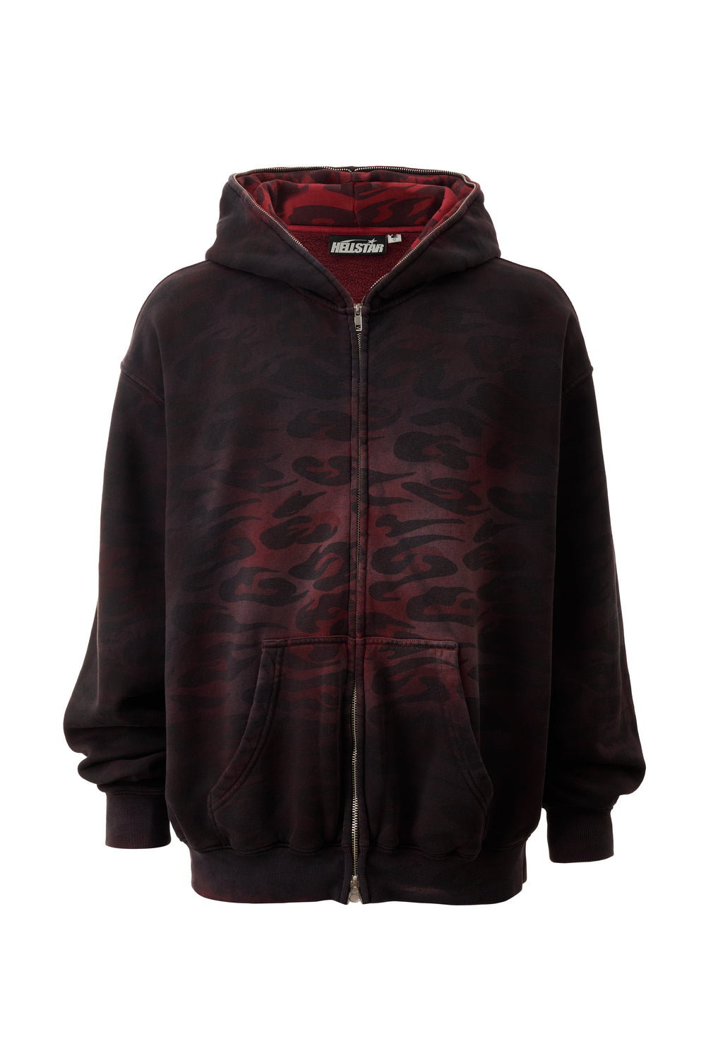 Overdyed Cheetah Zip-Up
