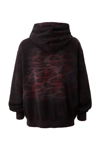 Overdyed Cheetah Zip-Up