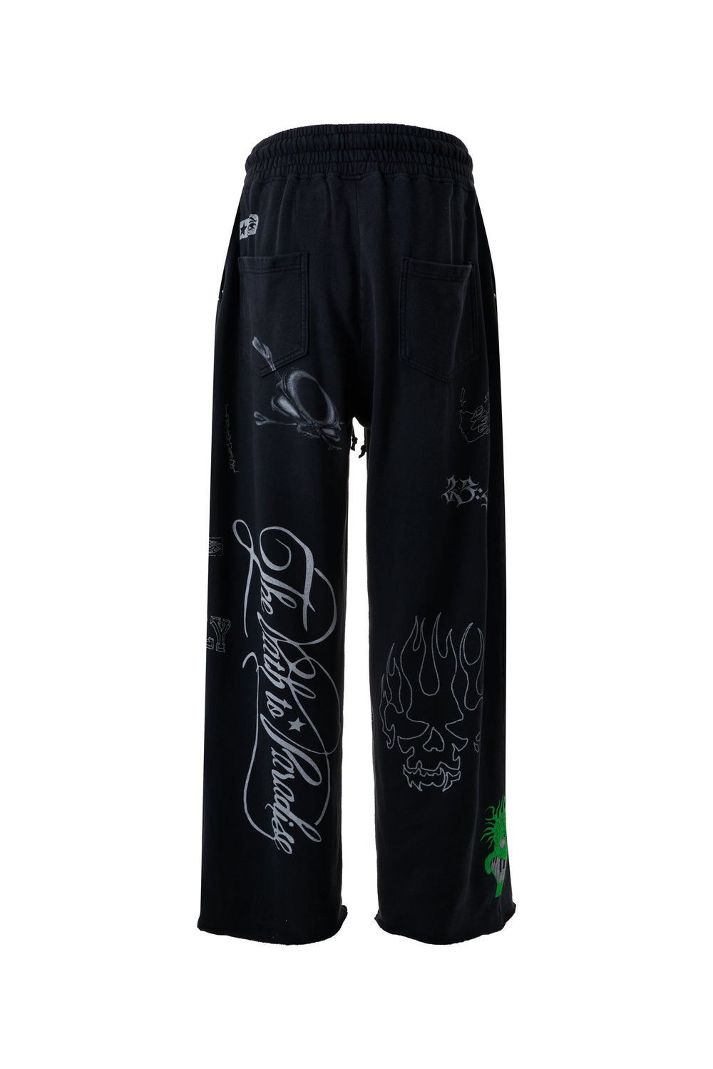 Graffiti Hidden Pocket Sweatpants