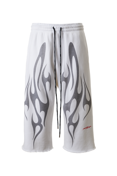 Tribal Flame 3/4 Shorts
