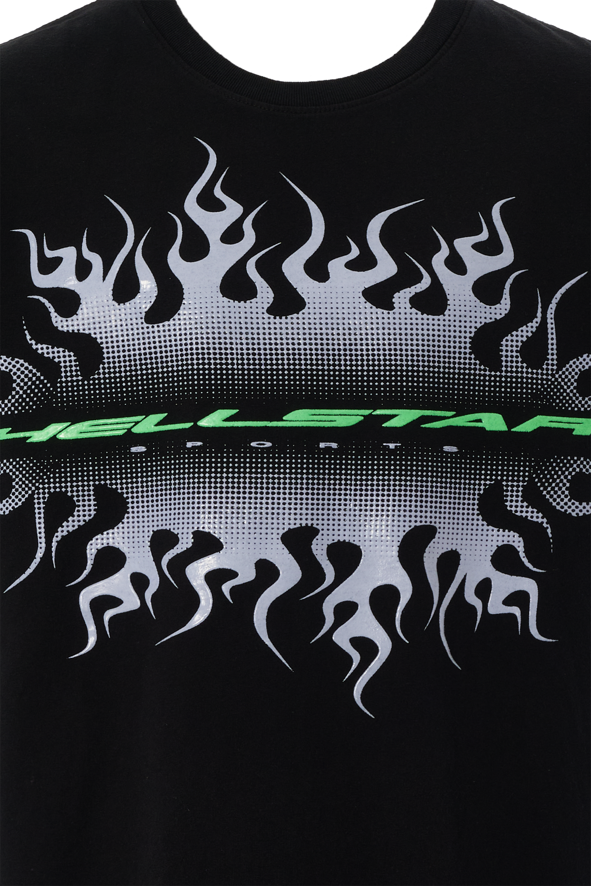 Gradient Flame Sports Logo T-Shirt