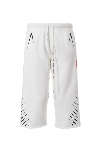 Hype Flight 3/4 Shorts - White