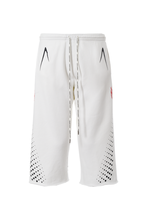 Hype Flight 3/4 Shorts - White