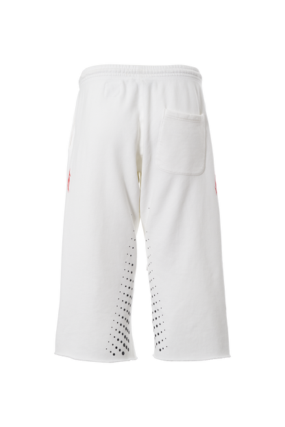 Hype Flight 3/4 Shorts - White