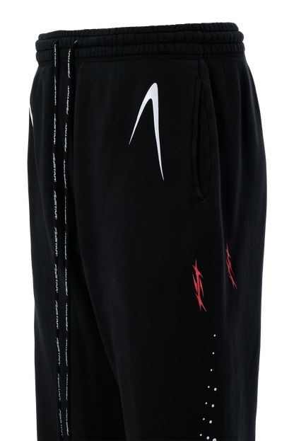 Hype Flight 3/4 Shorts - Black