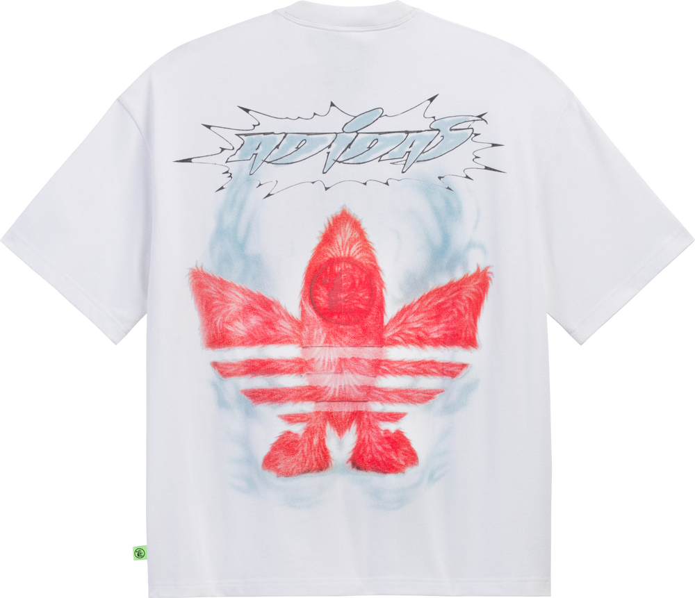 Hellstar x Adidas Graphic T-Shirt (White)