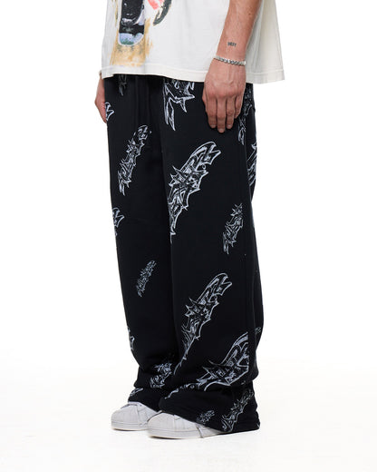 Graffiti Sweats (Black)
