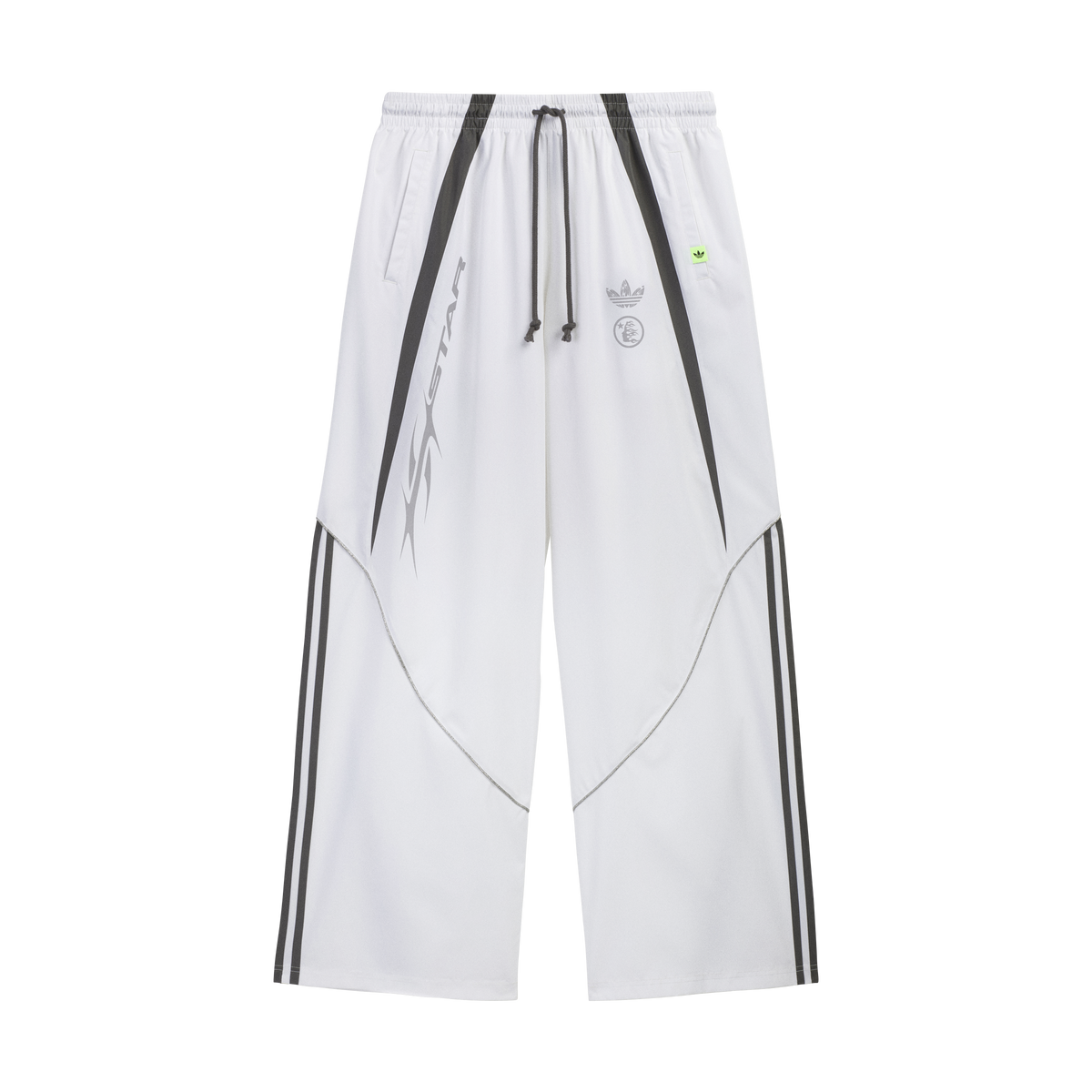 Hellstar x Adidas Track Pants (White)
