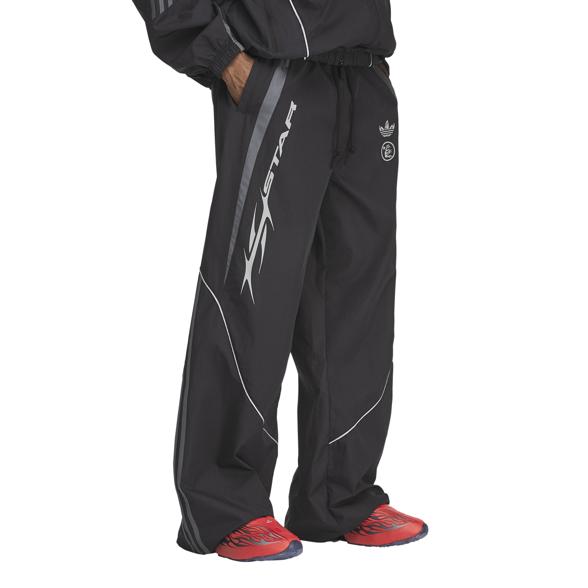Hellstar x Adidas Track Pants (Black)